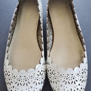 Coach Carson Patent Leather Flat